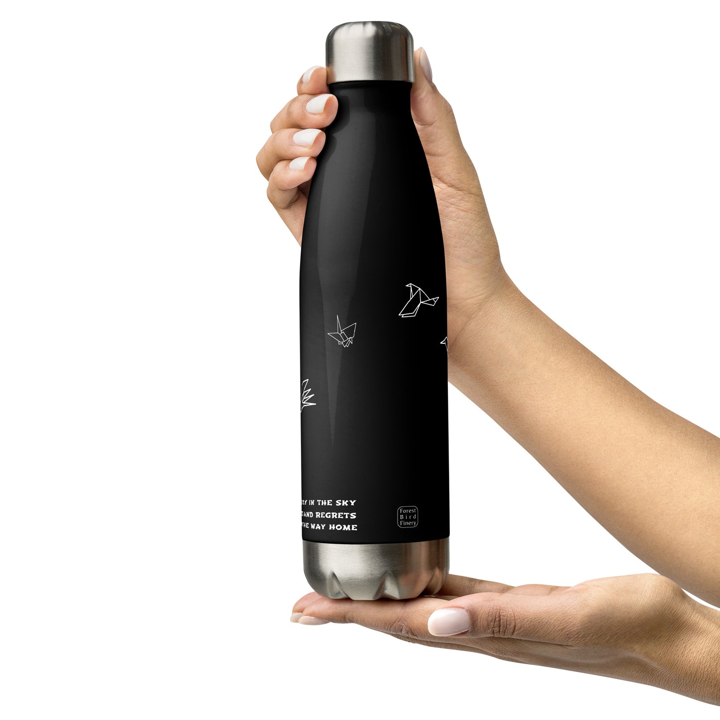 "Haiku" stainless steel water bottle