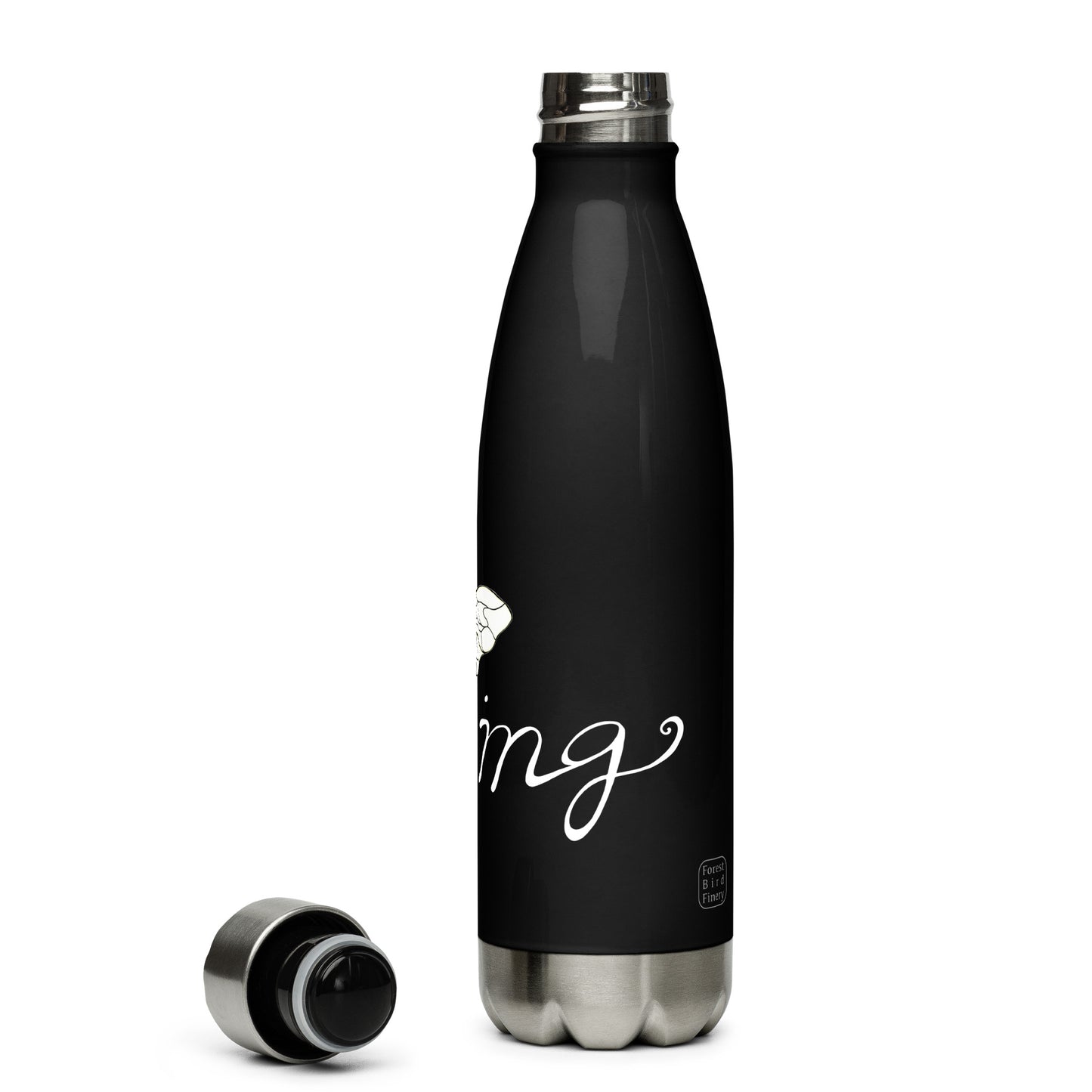 "Bee-ing" stainless steel water bottle