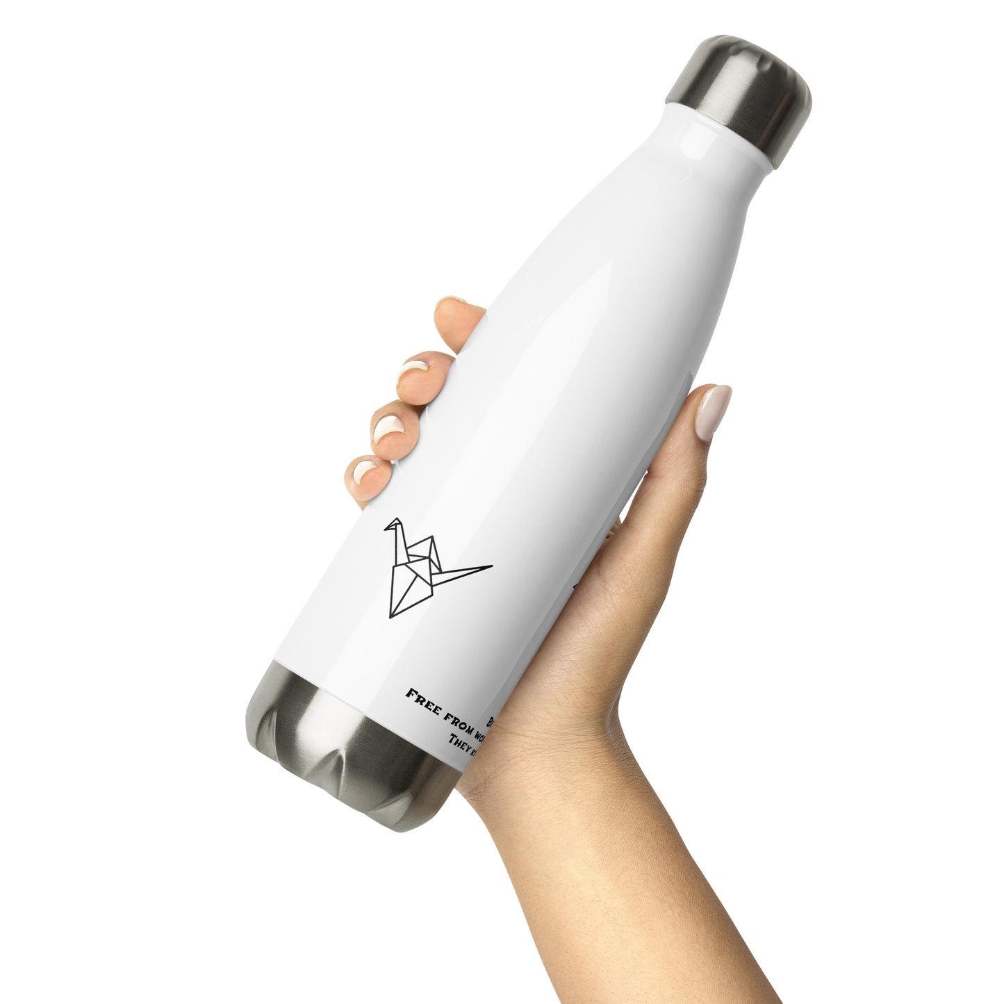 "Haiku" stainless steel water bottle