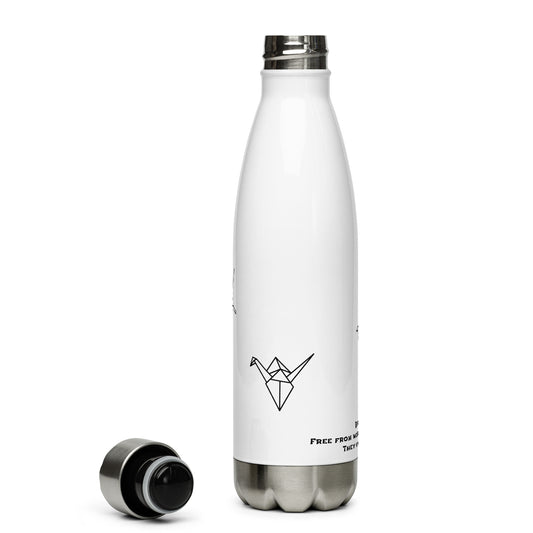 "Haiku" stainless steel water bottle