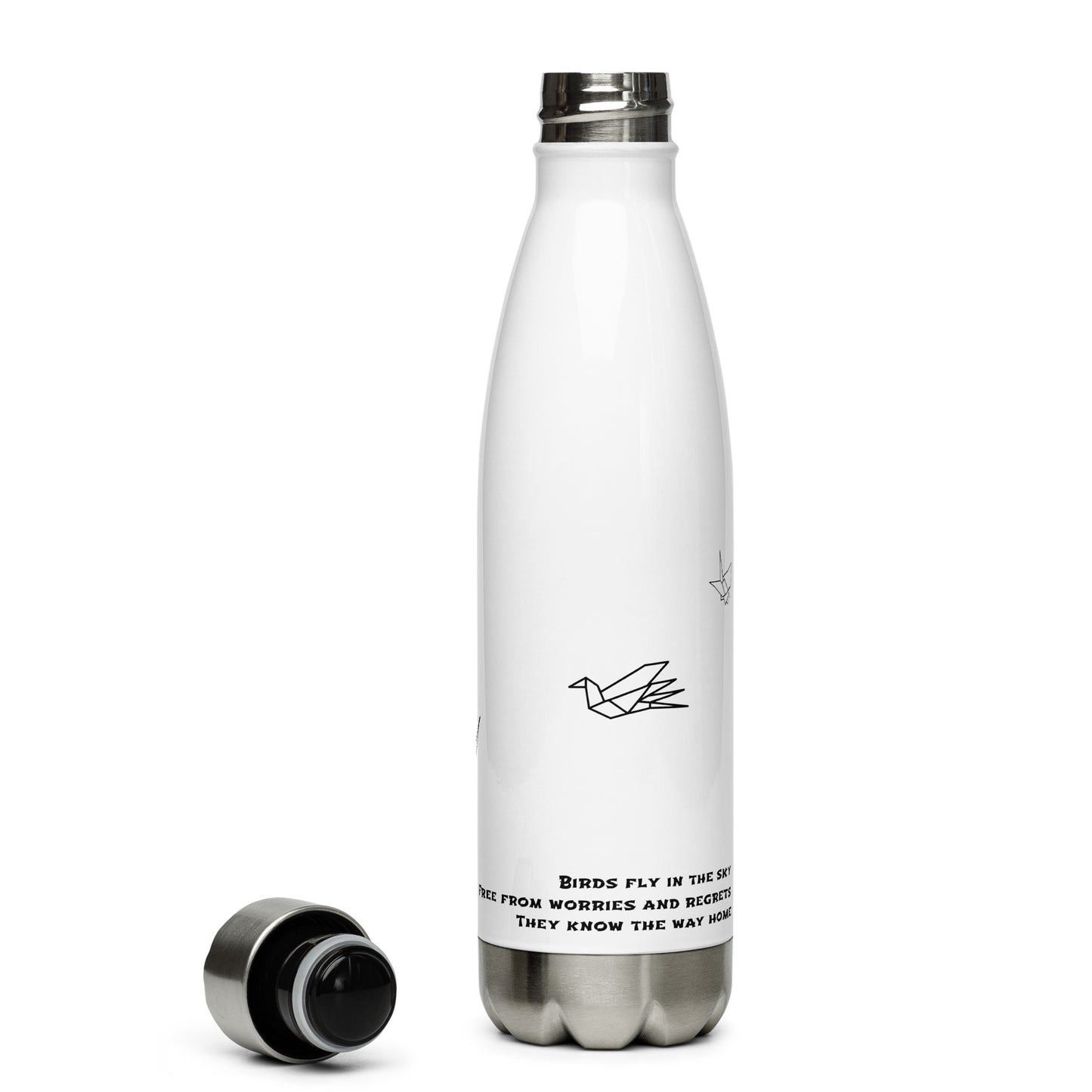 "Haiku" stainless steel water bottle