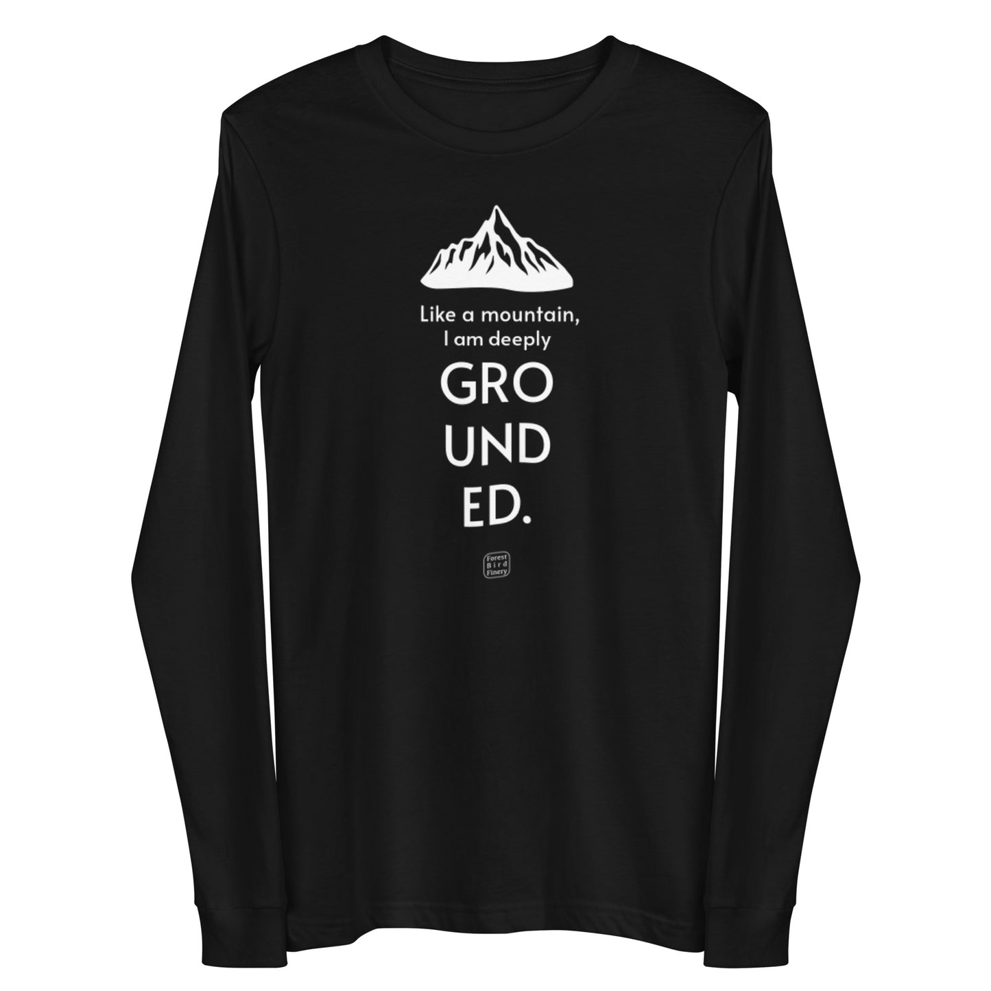 "Element: Mountain" unisex long sleeve tee