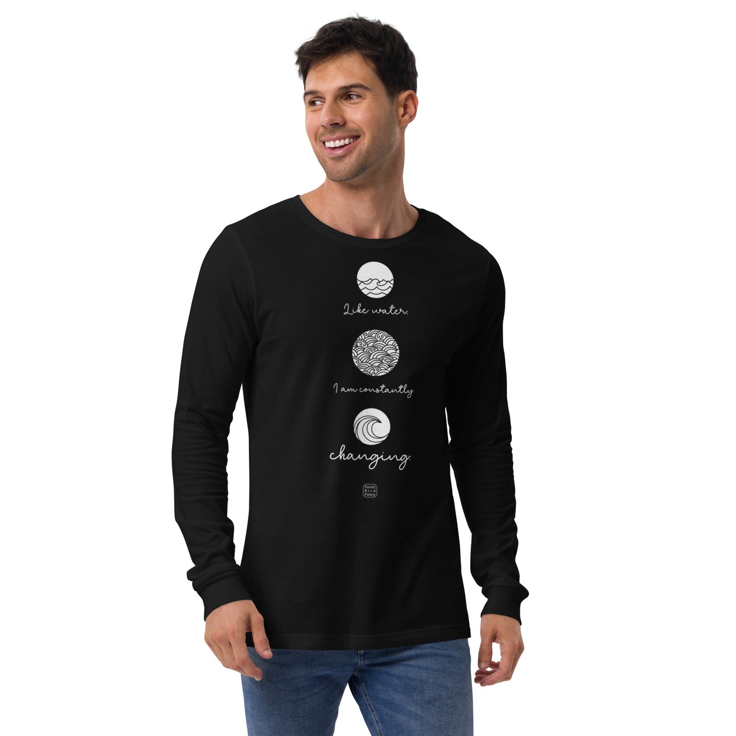 "Element: Water" unisex long sleeve tee