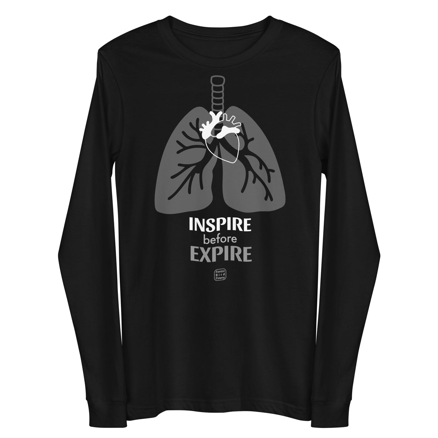 “Inspire” unisex long sleeve tee