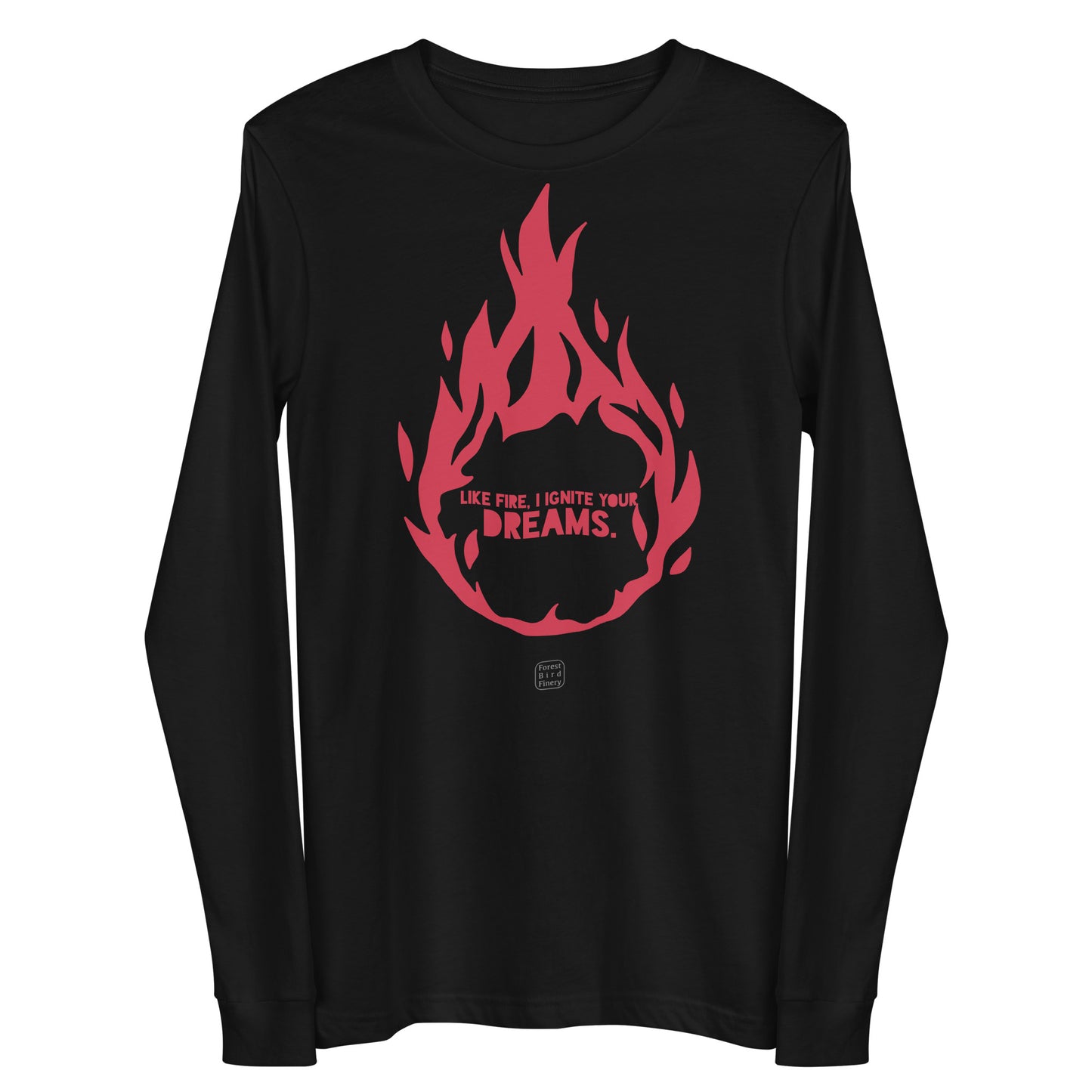 "Element: Fire" unisex long sleeve tee