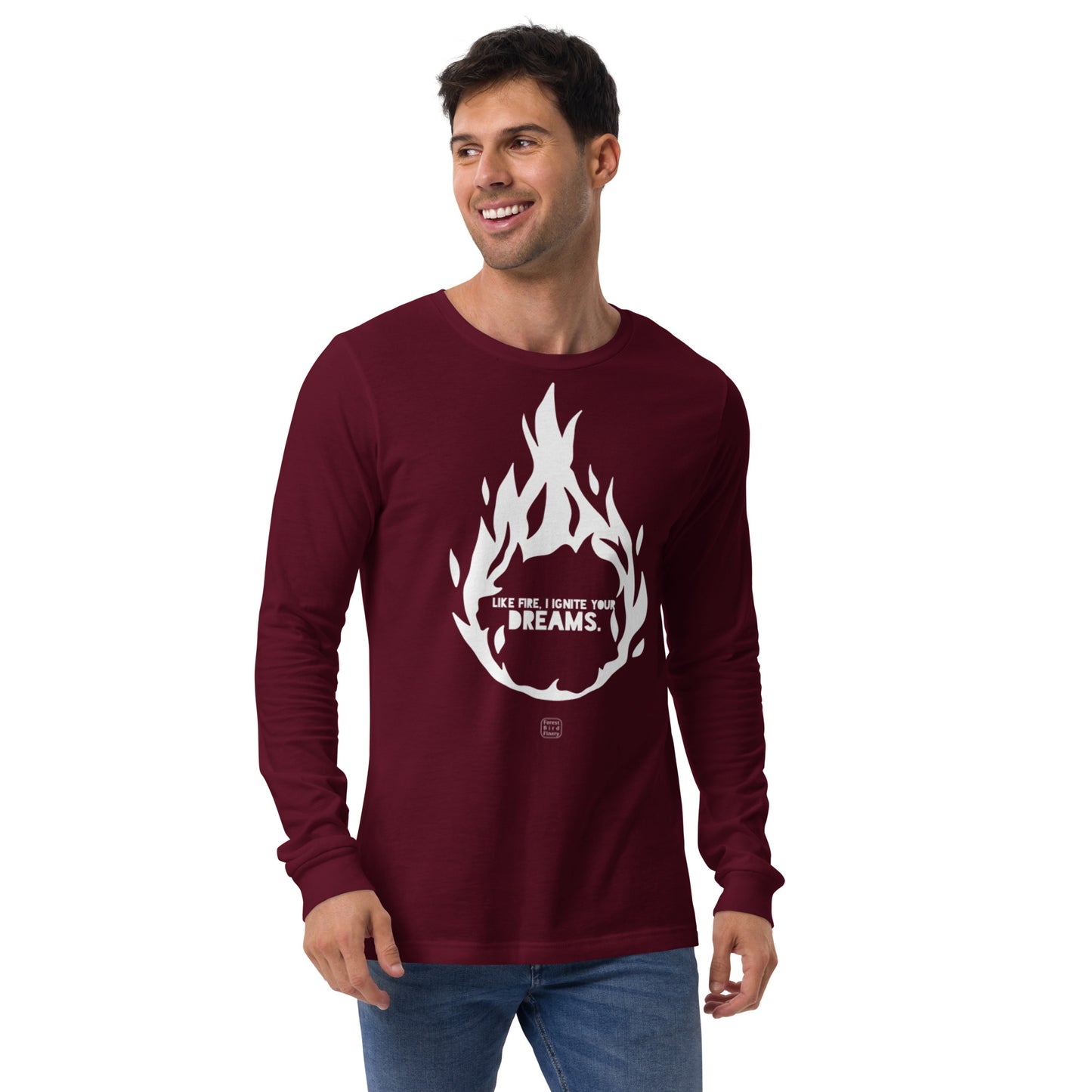 "Element: Fire" unisex long sleeve tee