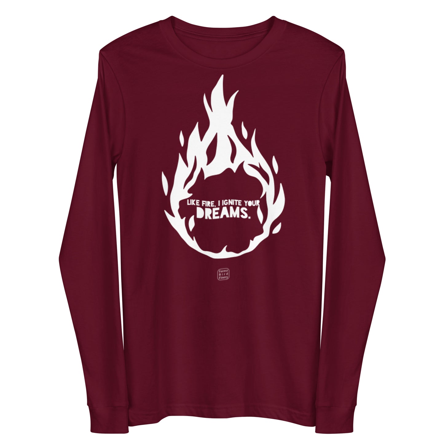 "Element: Fire" unisex long sleeve tee