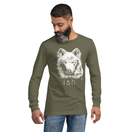 “Wolf-ish” unisex long sleeve tee