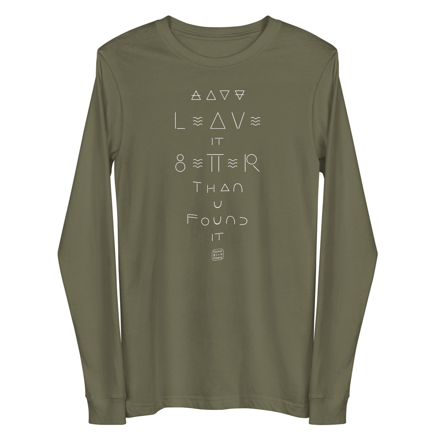 “Better” unisex long sleeve tee