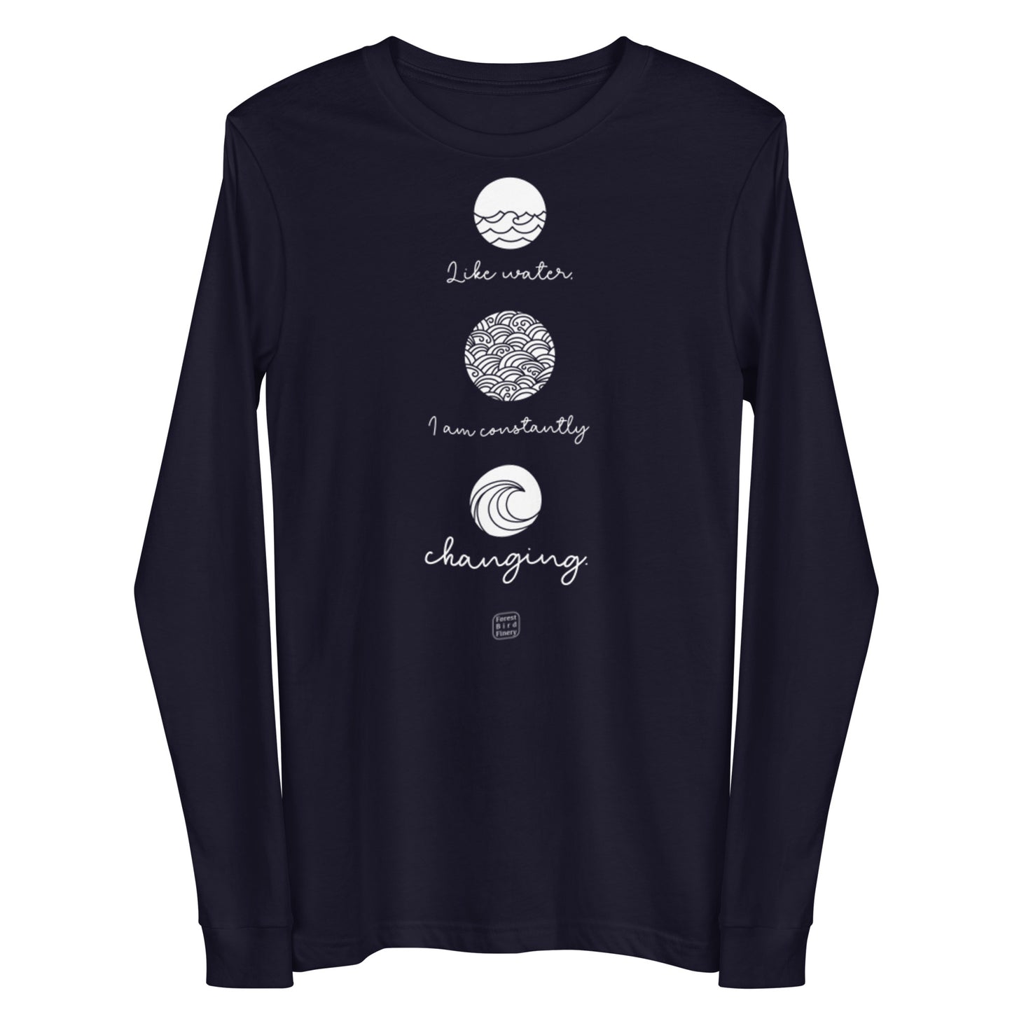 "Element: Water" unisex long sleeve tee