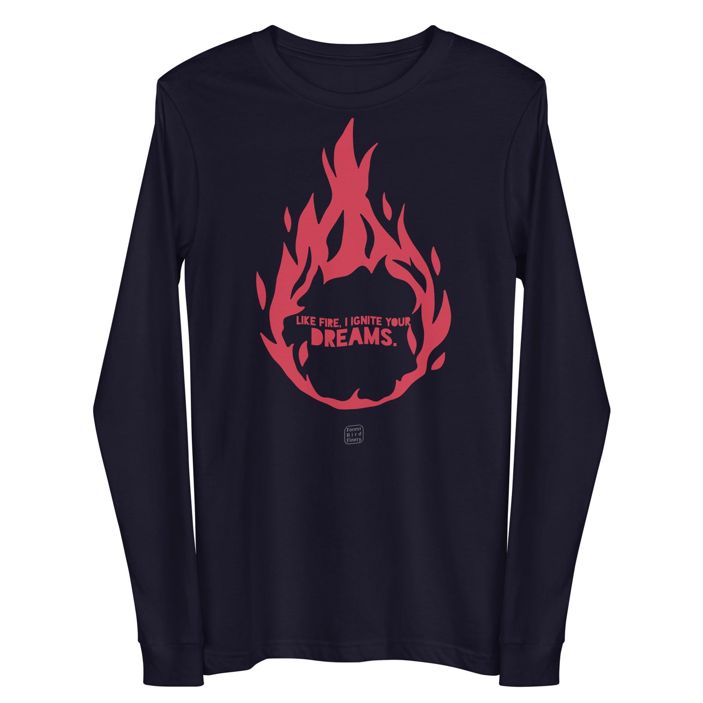 "Element: Fire" unisex long sleeve tee