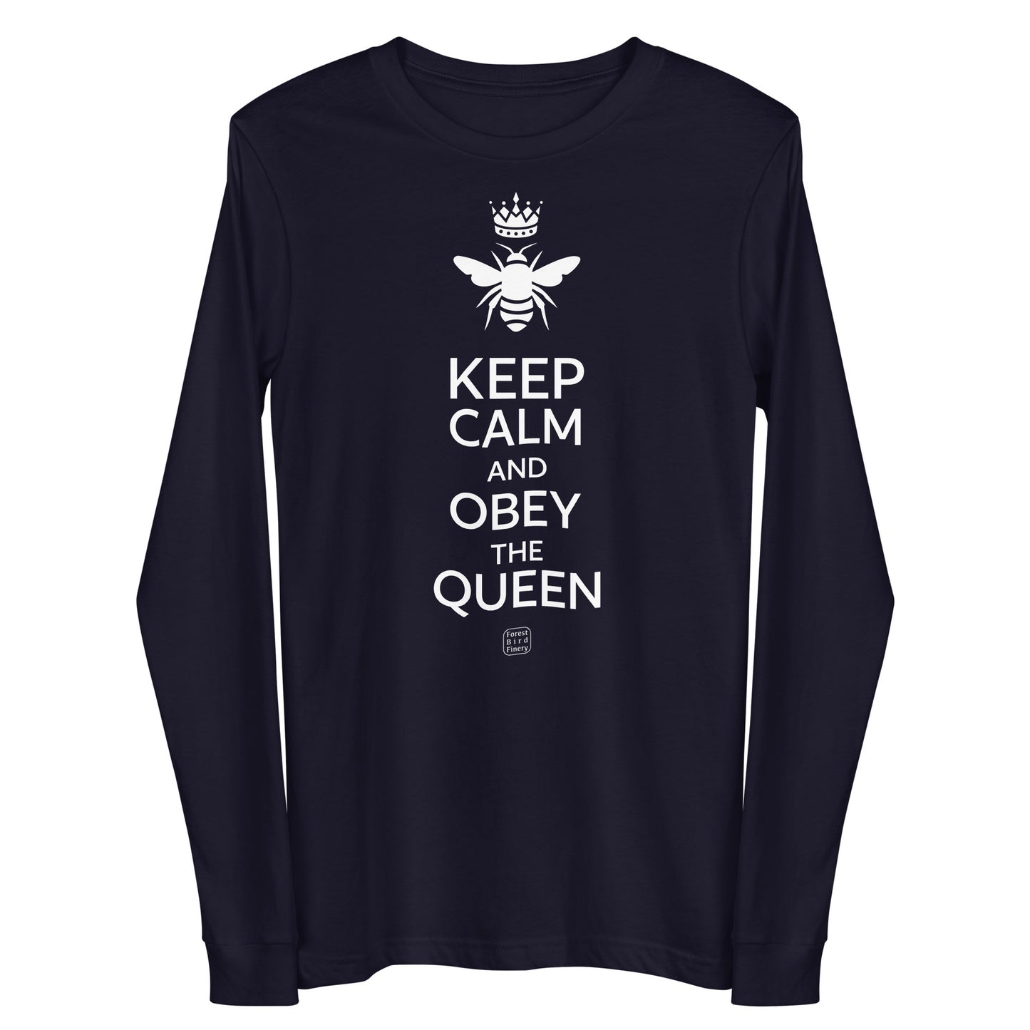 “Queen” unisex long sleeve tee