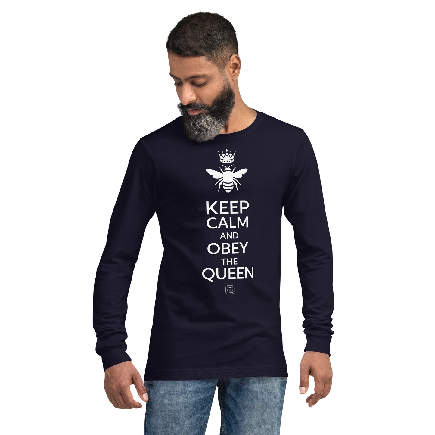 “Queen” unisex long sleeve tee