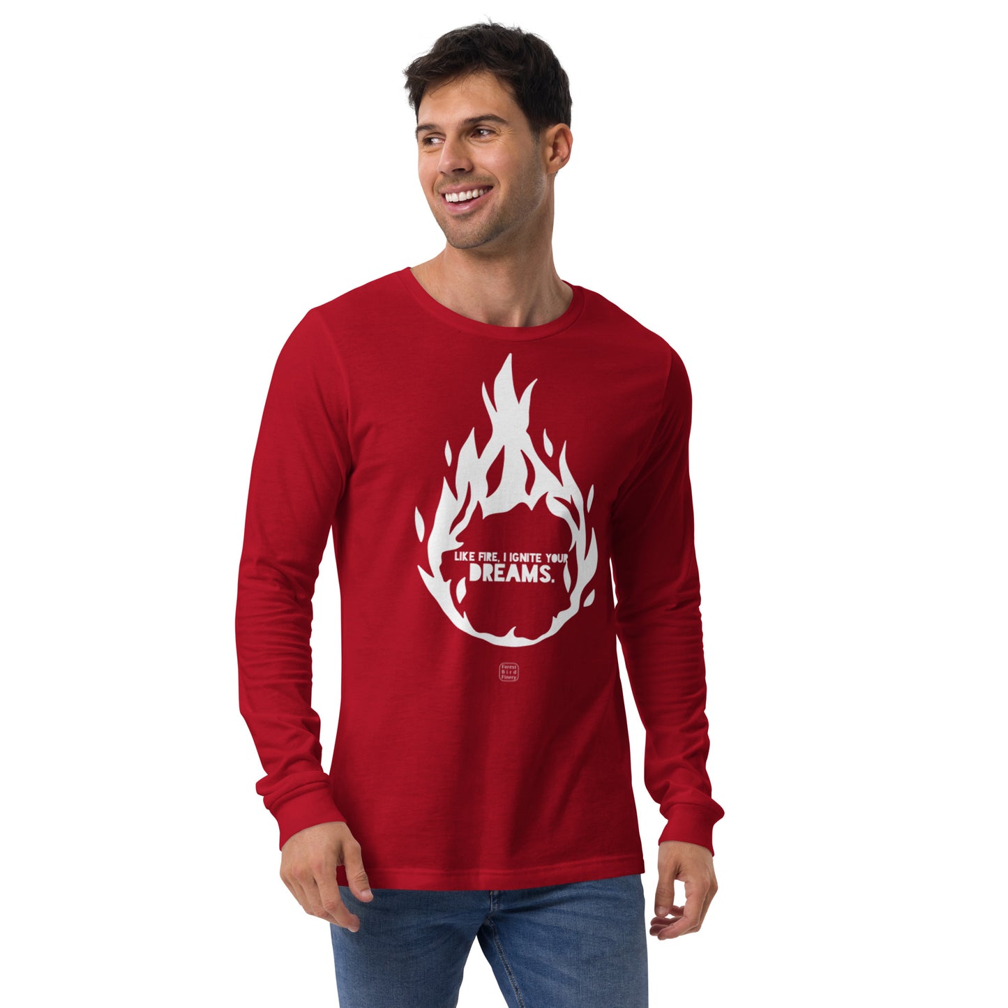 "Element: Fire" unisex long sleeve tee