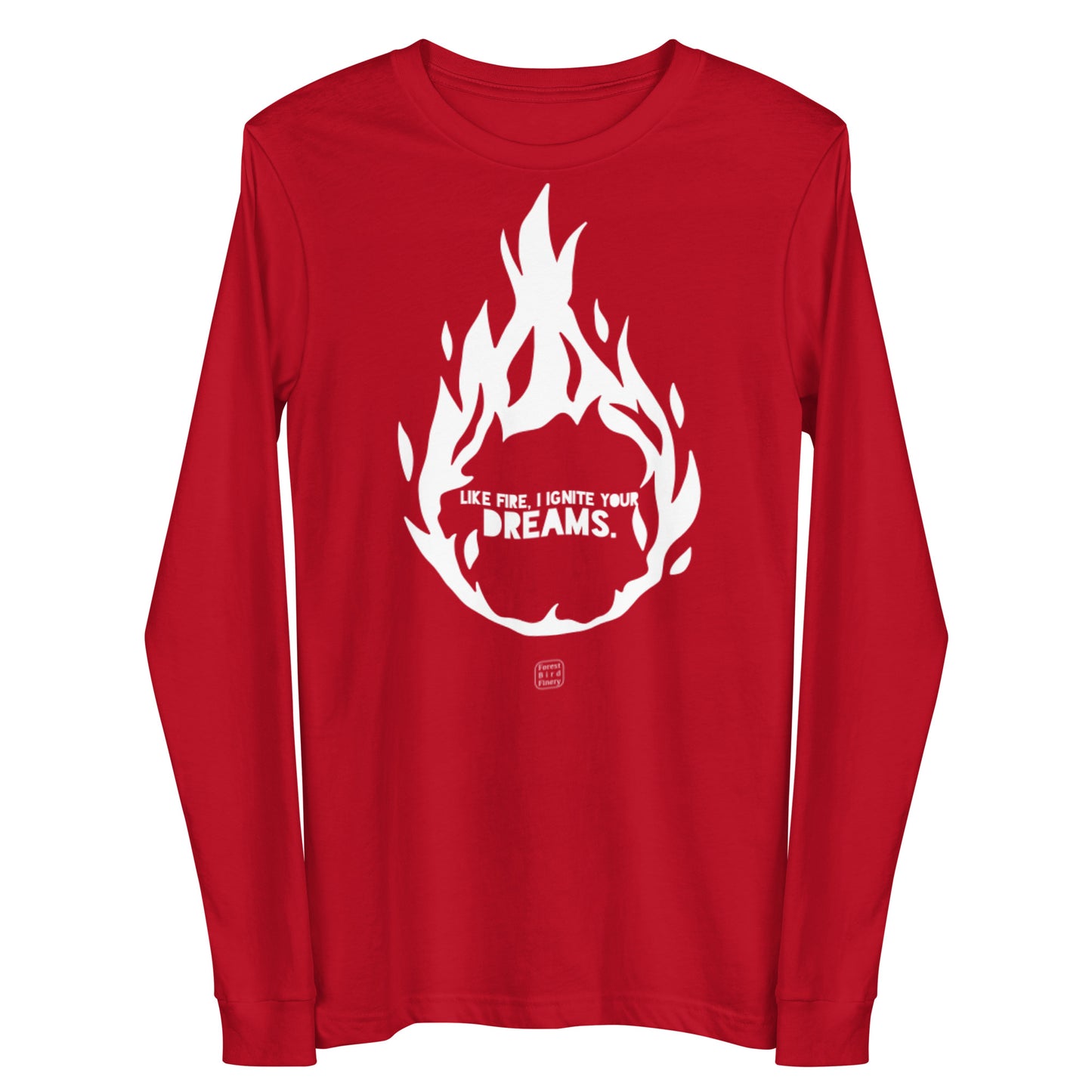 "Element: Fire" unisex long sleeve tee