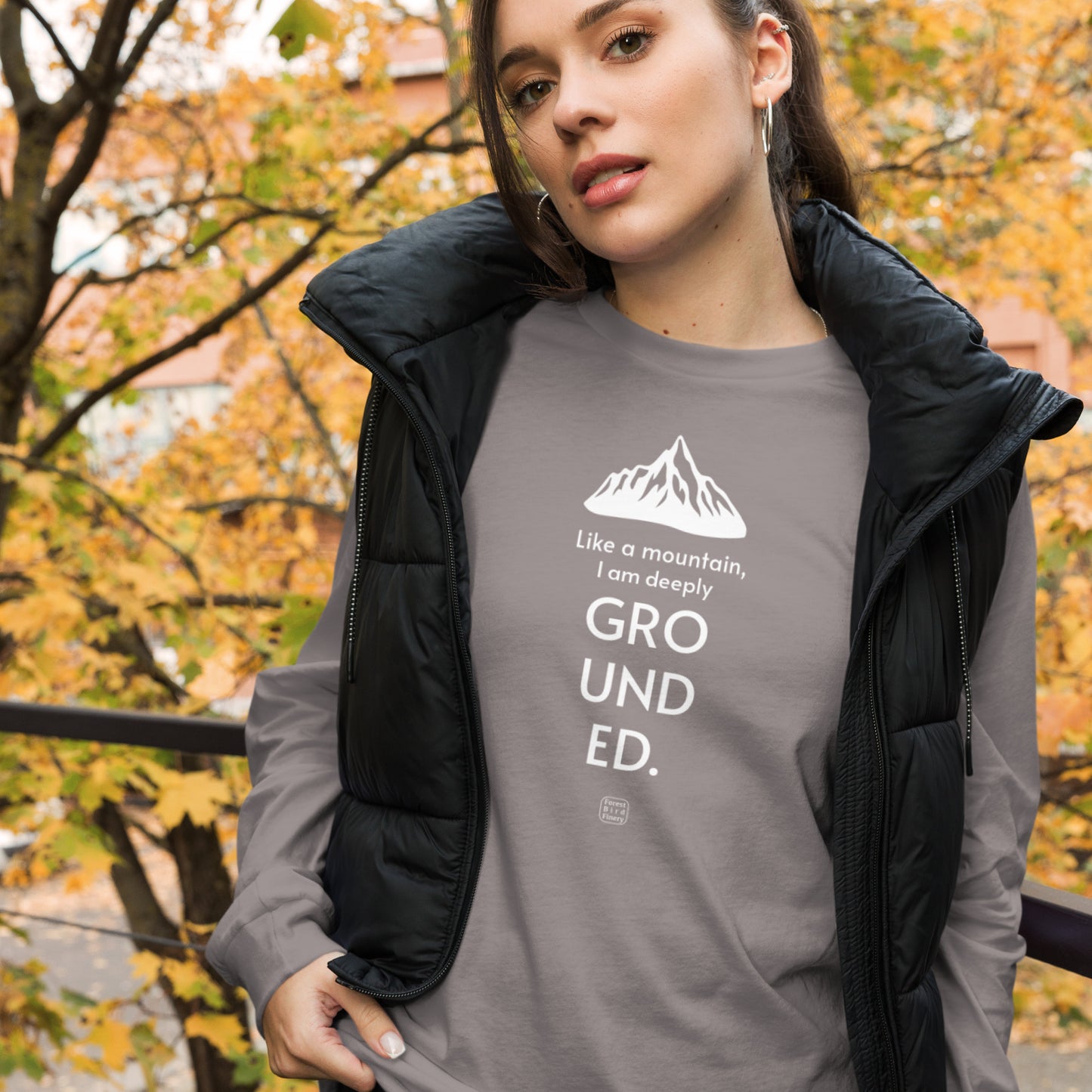 "Element: Mountain" unisex long sleeve tee