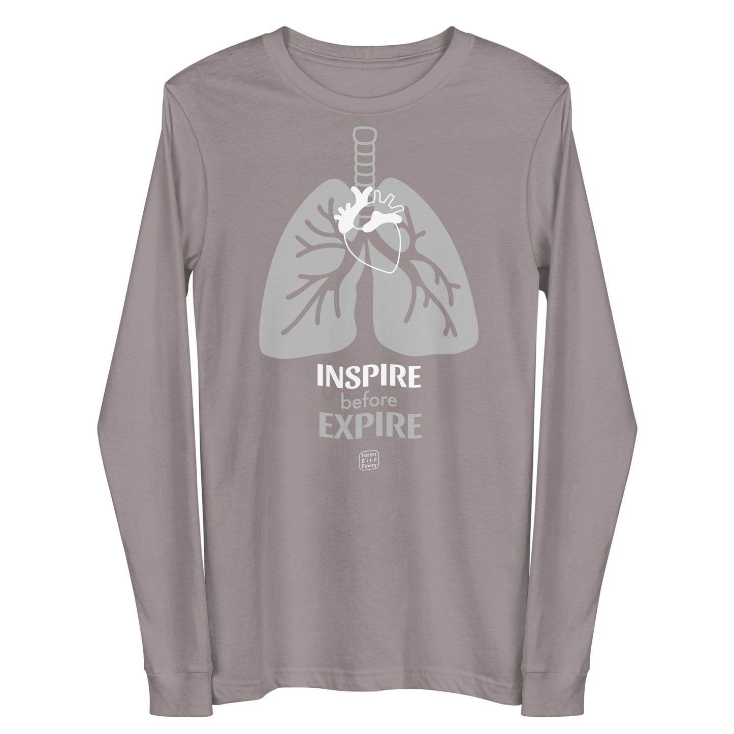 “Inspire” unisex long sleeve tee