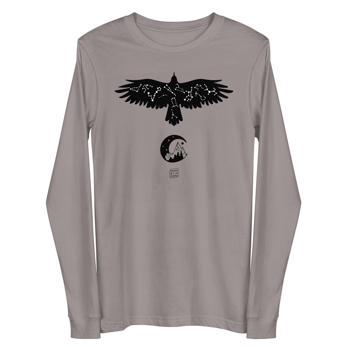 “Night Messenger” unisex long sleeve tee