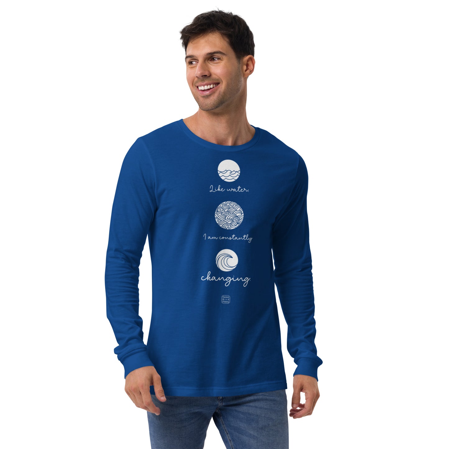 "Element: Water" unisex long sleeve tee