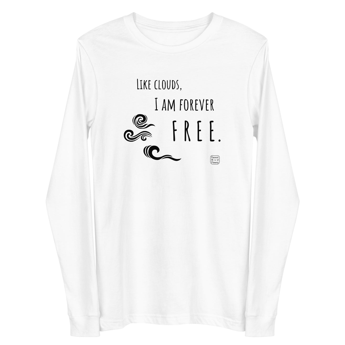 "Element: Clouds" unisex long sleeve tee