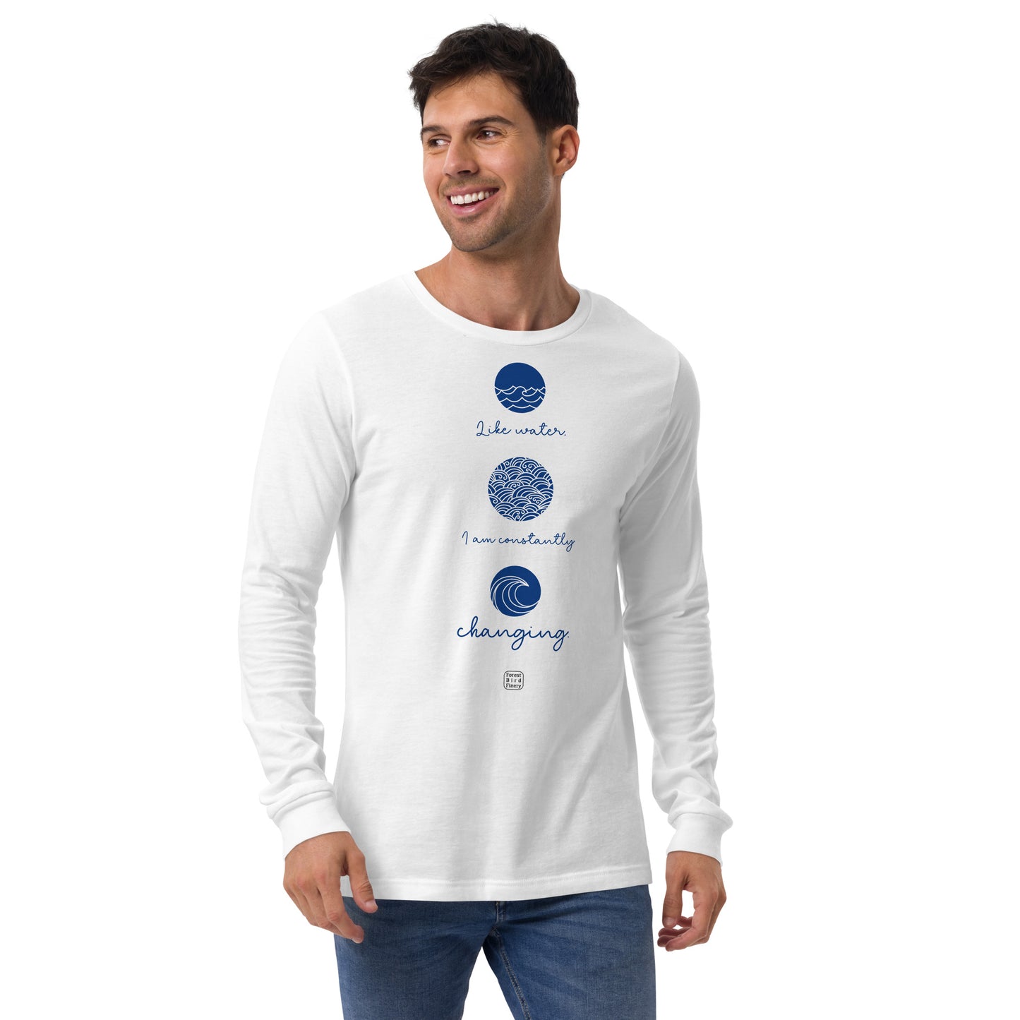 "Element: Water" unisex long sleeve tee