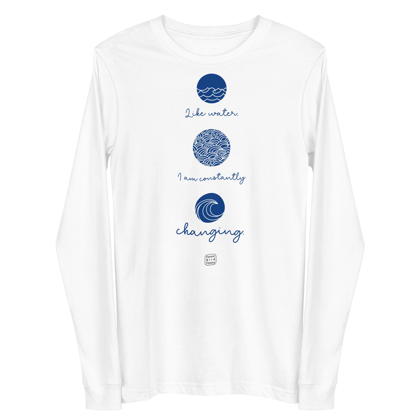 "Element: Water" unisex long sleeve tee