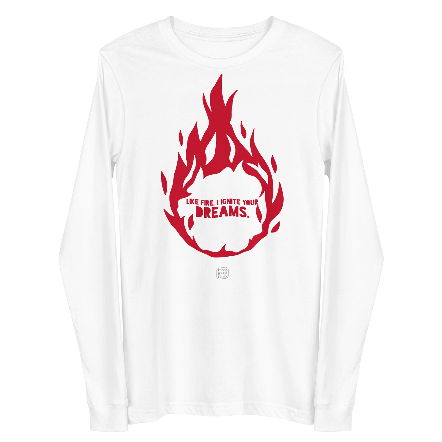 "Element: Fire" unisex long sleeve tee