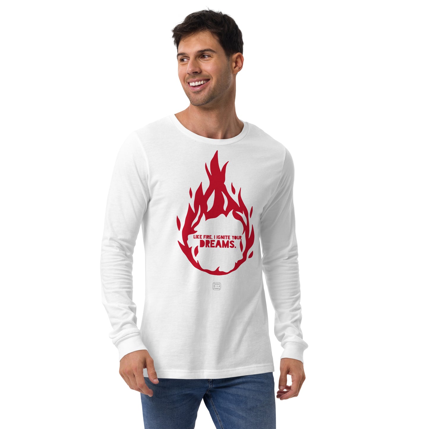 "Element: Fire" unisex long sleeve tee