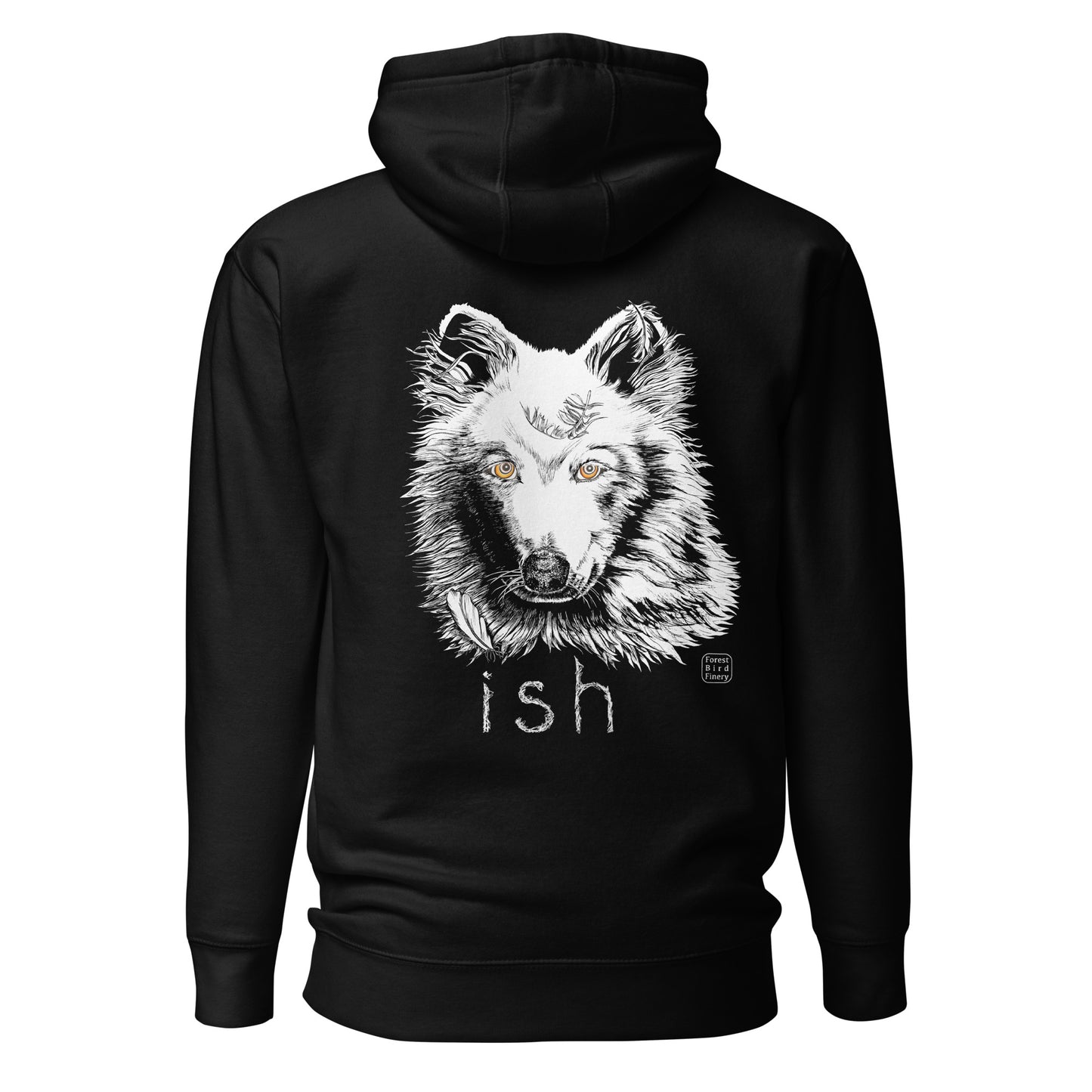 “Wolf-ish” unisex everyday comfy hoodie