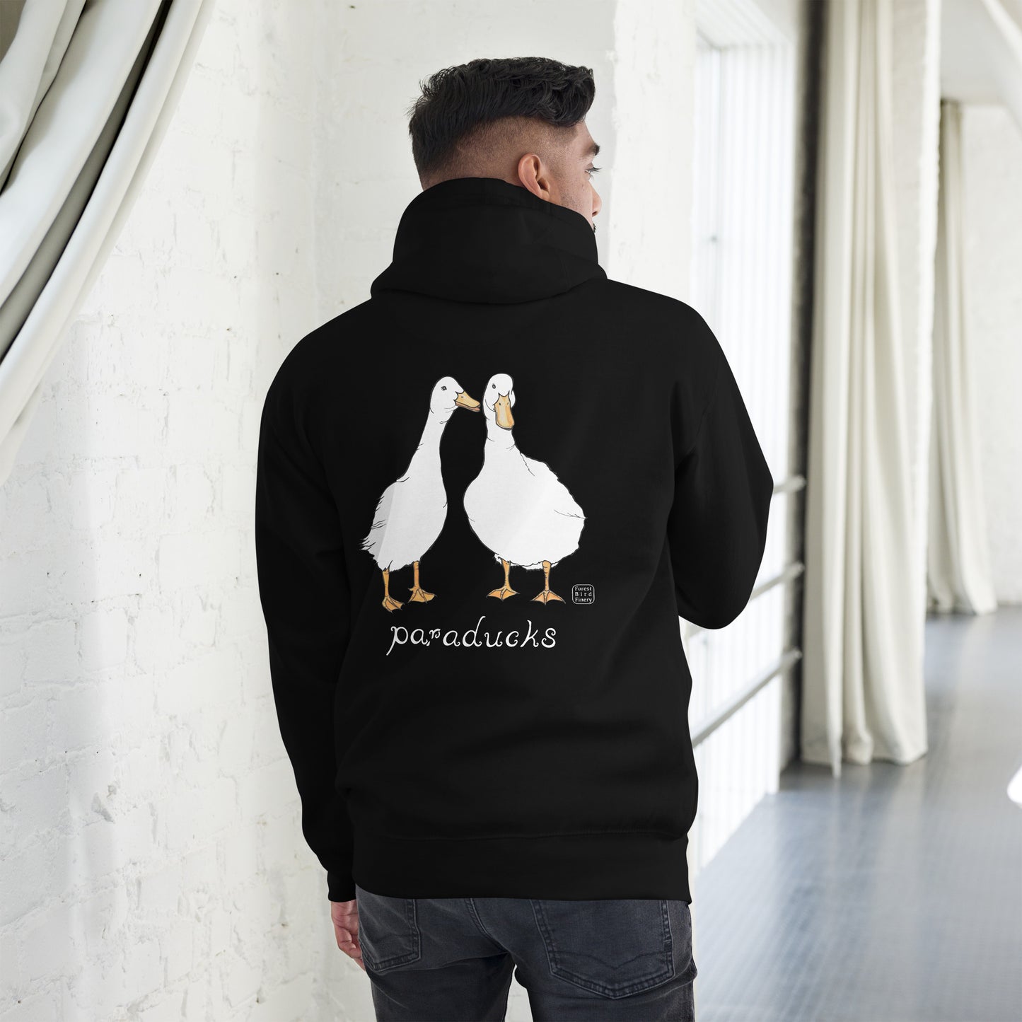 “Paraducks” unisex everyday comfy hoodie