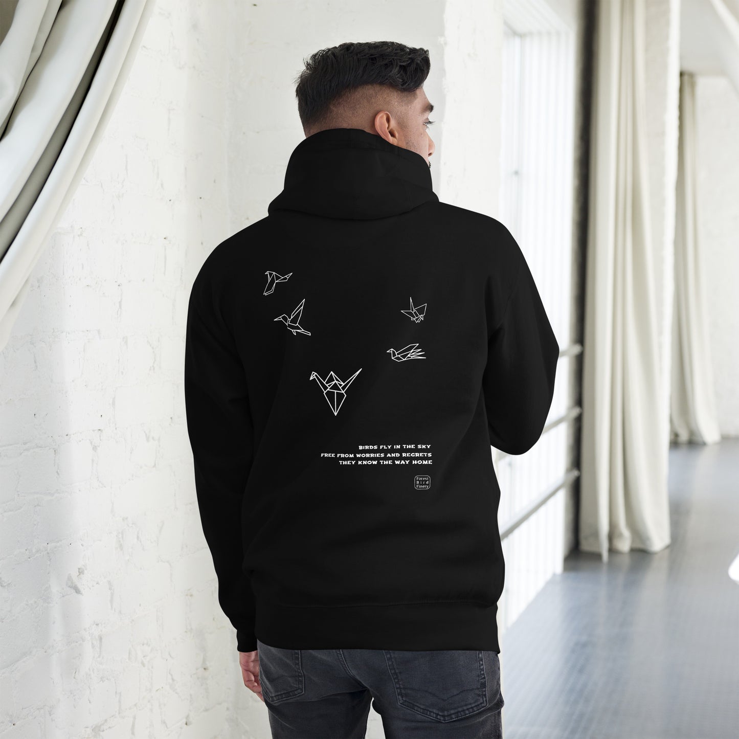 “Haiku” unisex everyday comfy hoodie