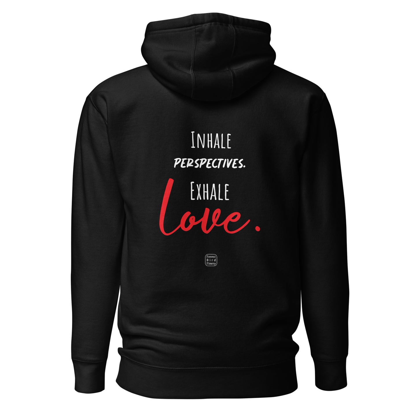 “Inhale & Exhale” unisex everyday comfy hoodie