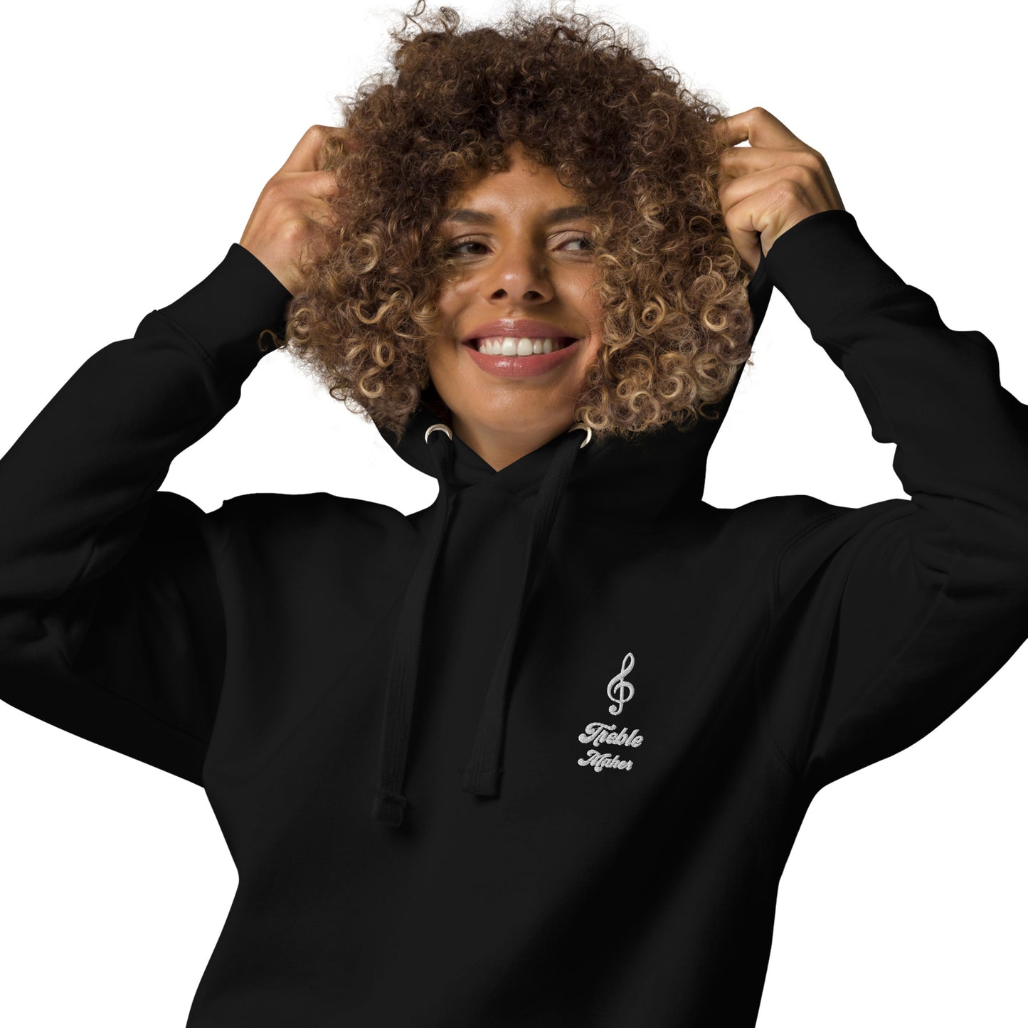 “Treble Maker” (embroidered) unisex everyday comfy hoodie