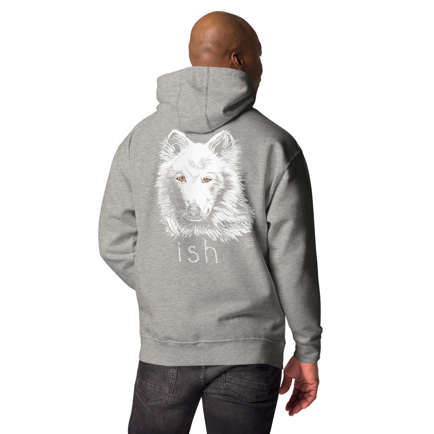 “Wolf-ish” unisex everyday comfy hoodie