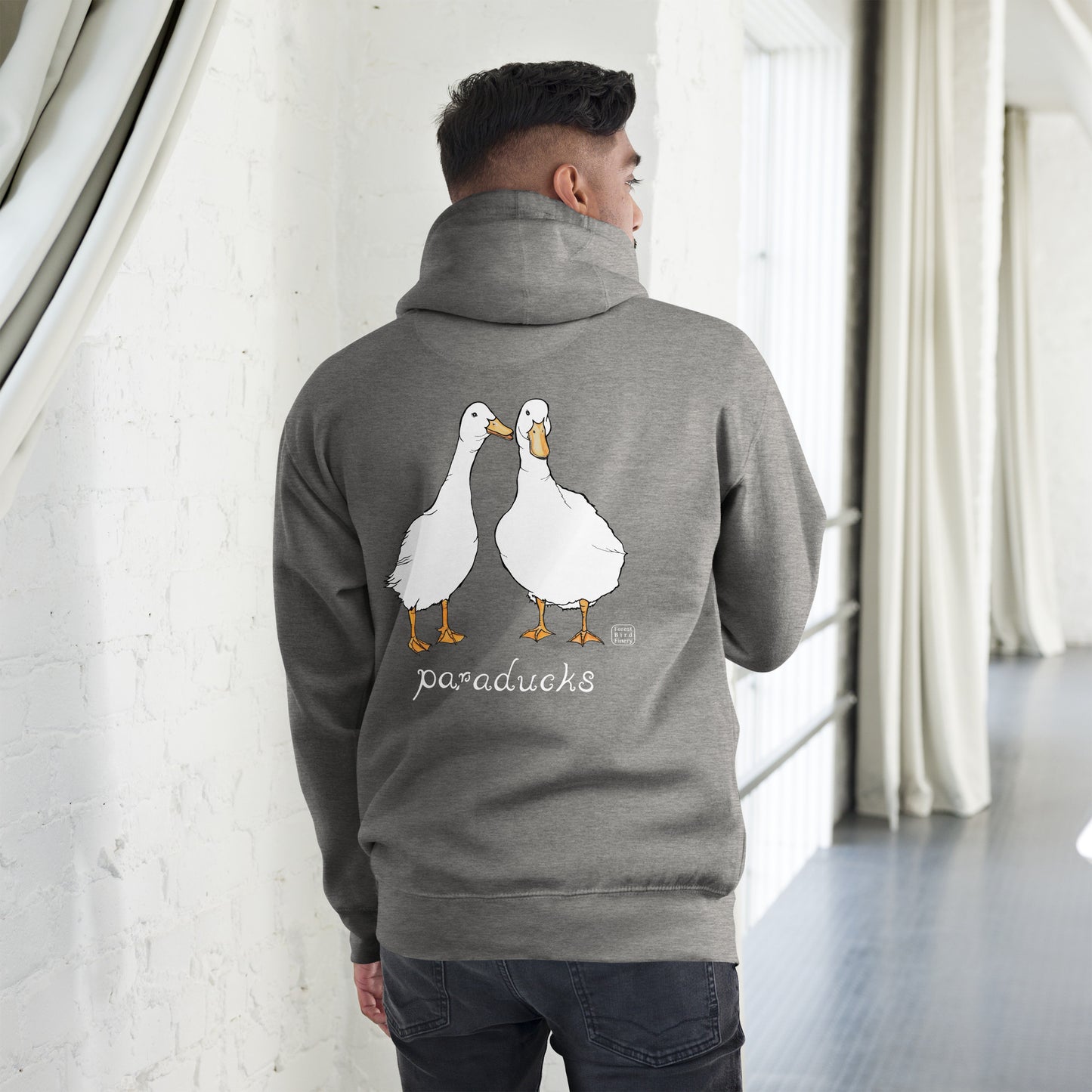 “Paraducks” unisex everyday comfy hoodie