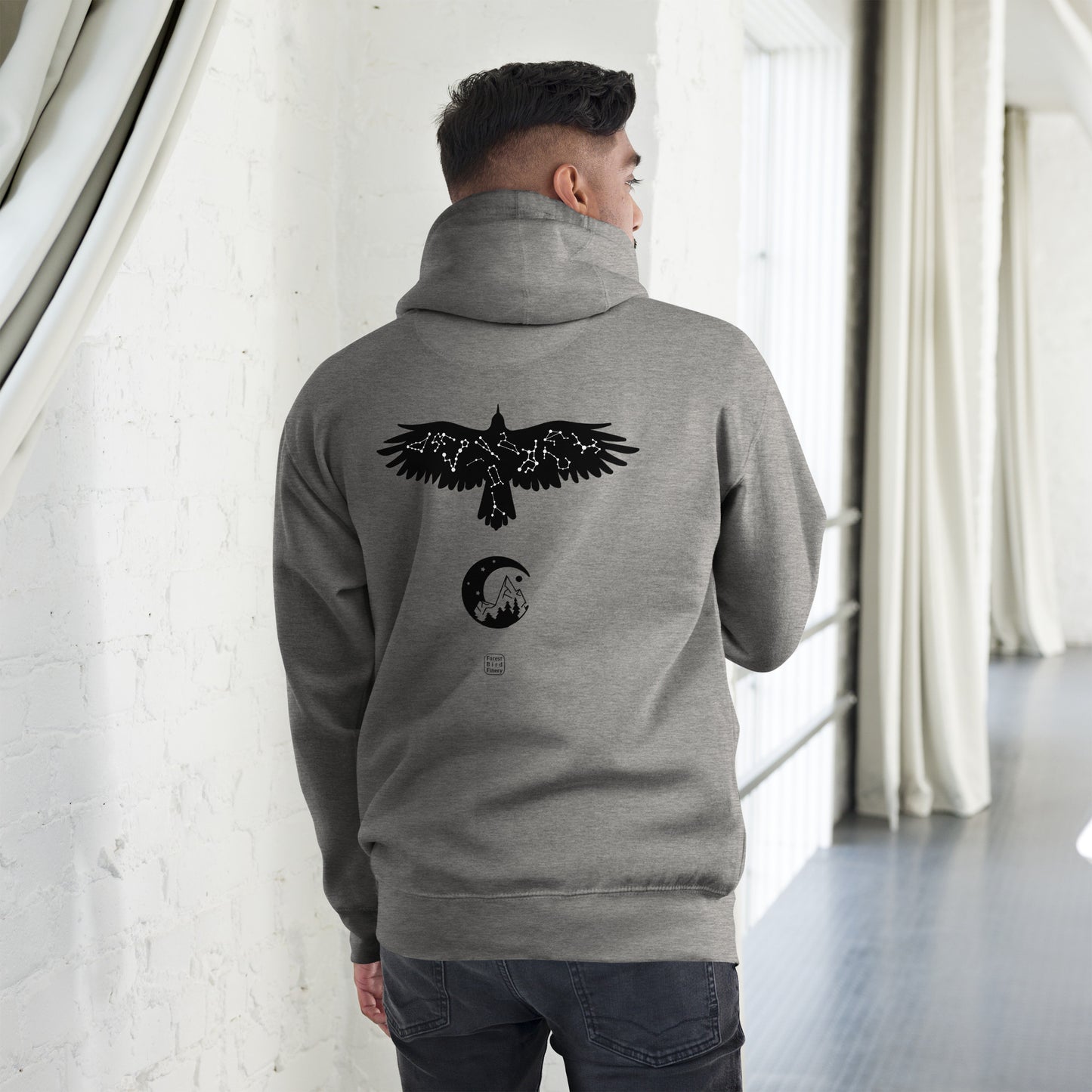 “Night Messenger” unisex everyday comfy hoodie