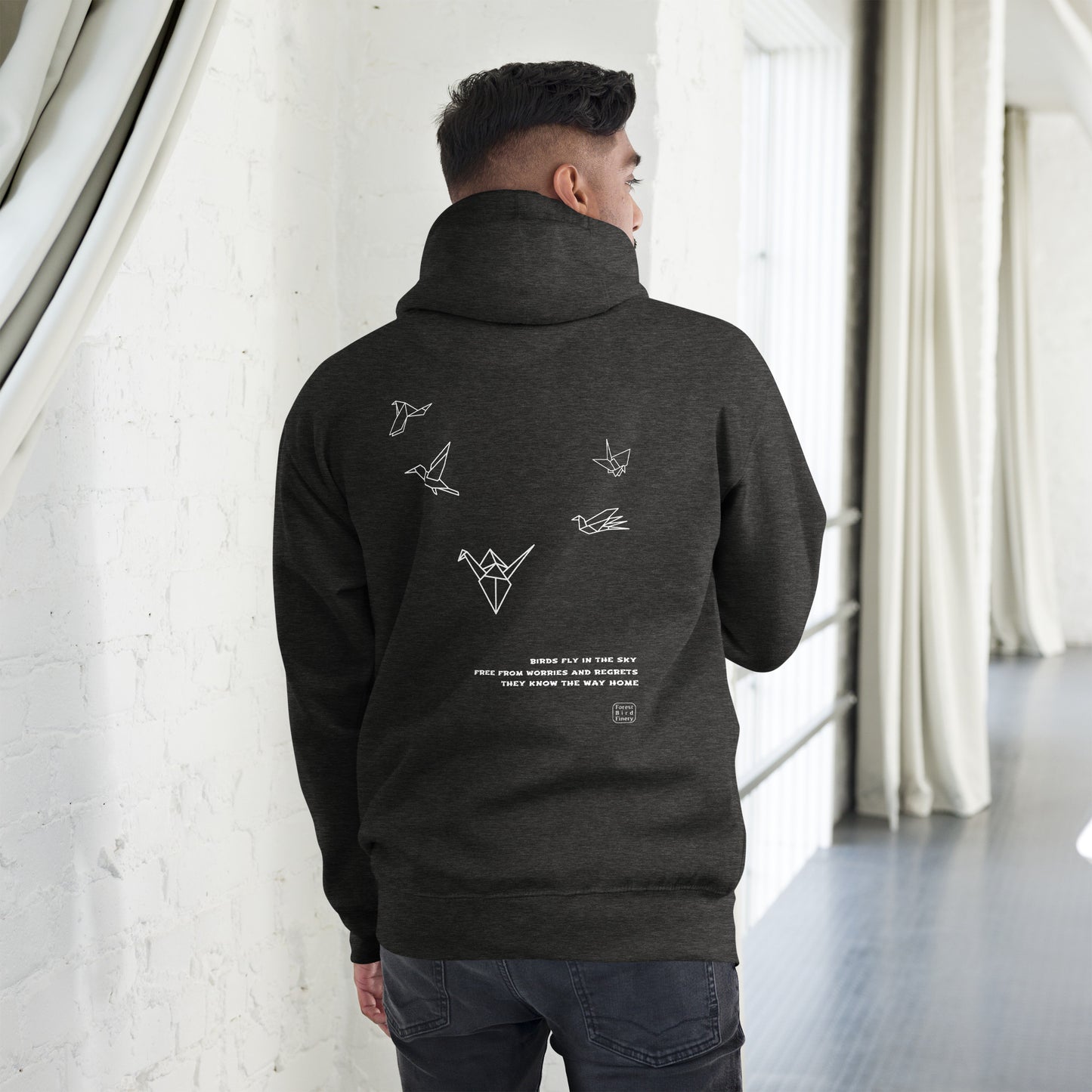 “Haiku” unisex everyday comfy hoodie