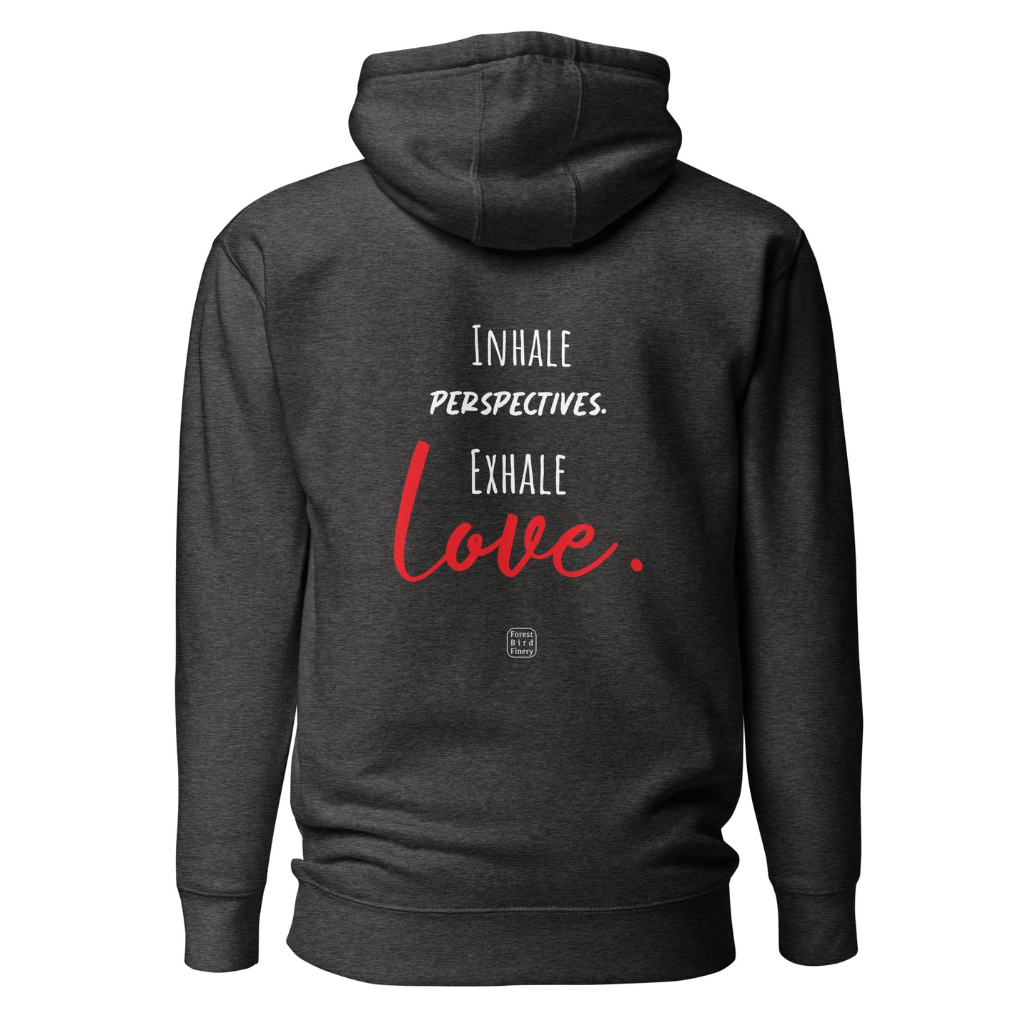 “Inhale & Exhale” unisex everyday comfy hoodie