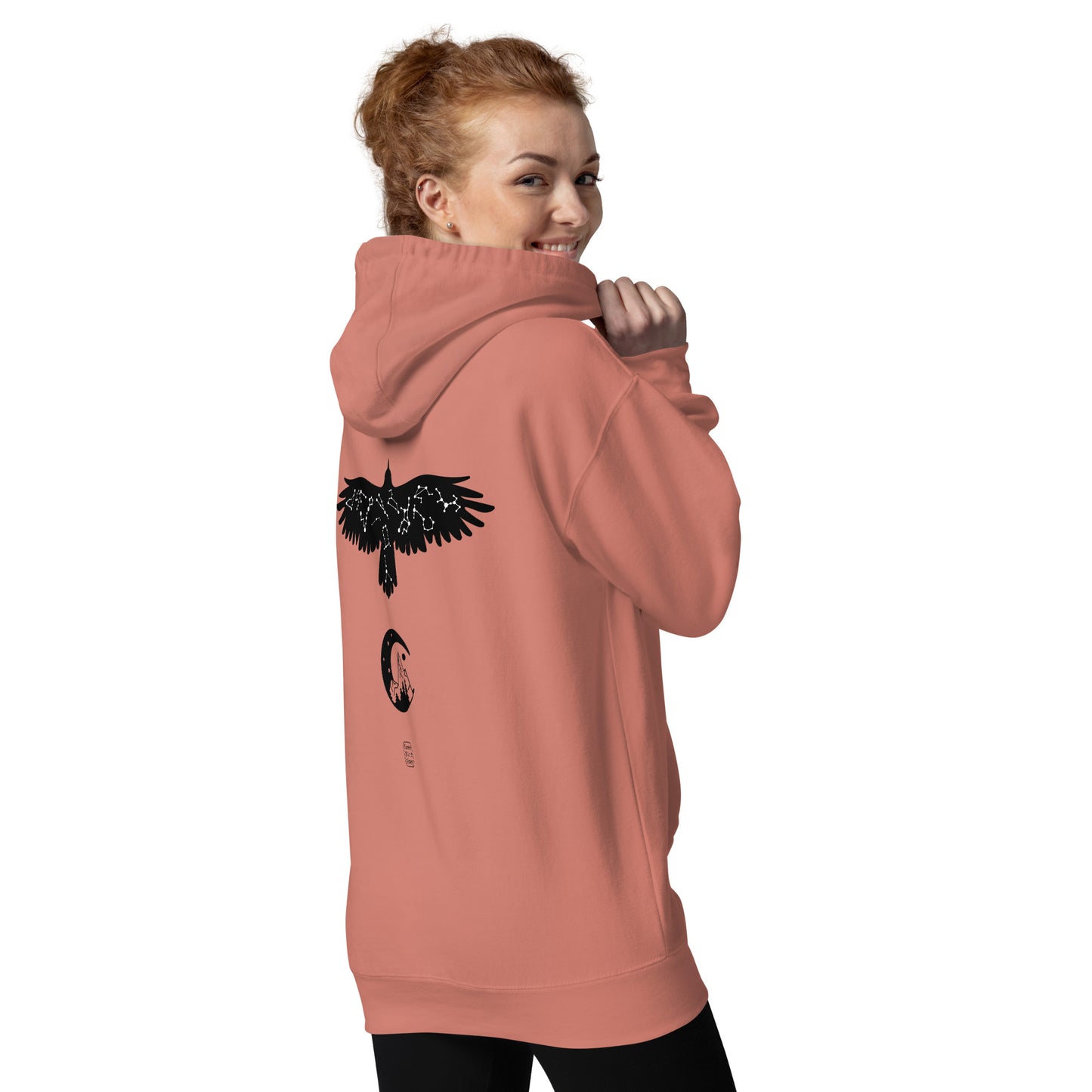 “Night Messenger” unisex everyday comfy hoodie