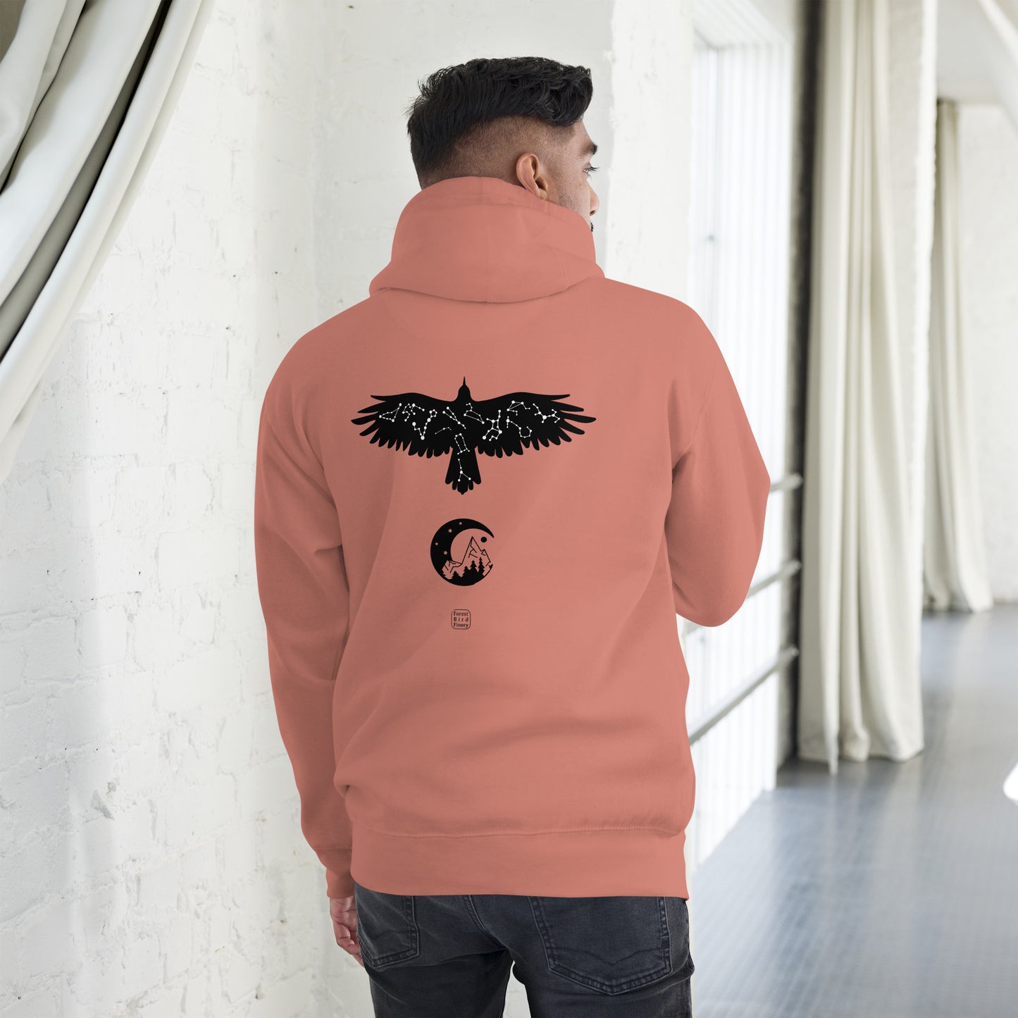 “Night Messenger” unisex everyday comfy hoodie