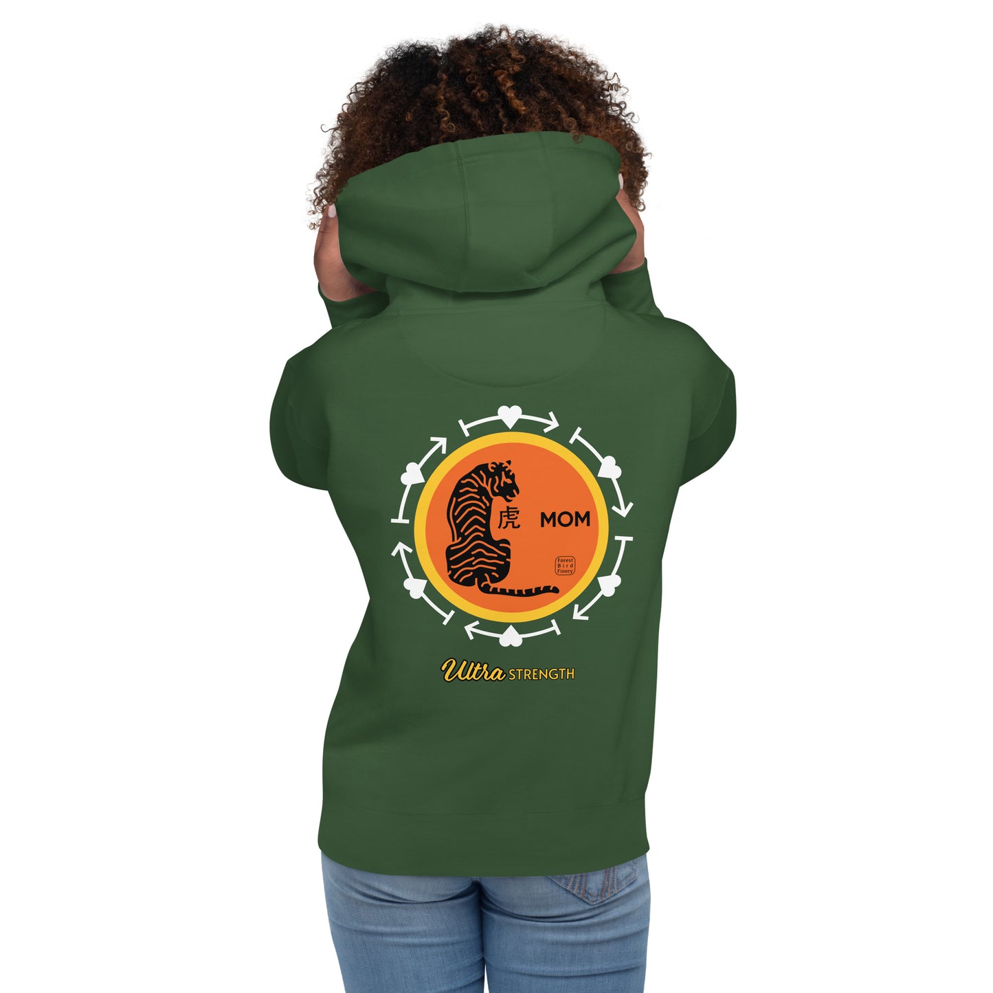 “Tiger Mom” unisex everyday comfy hoodie