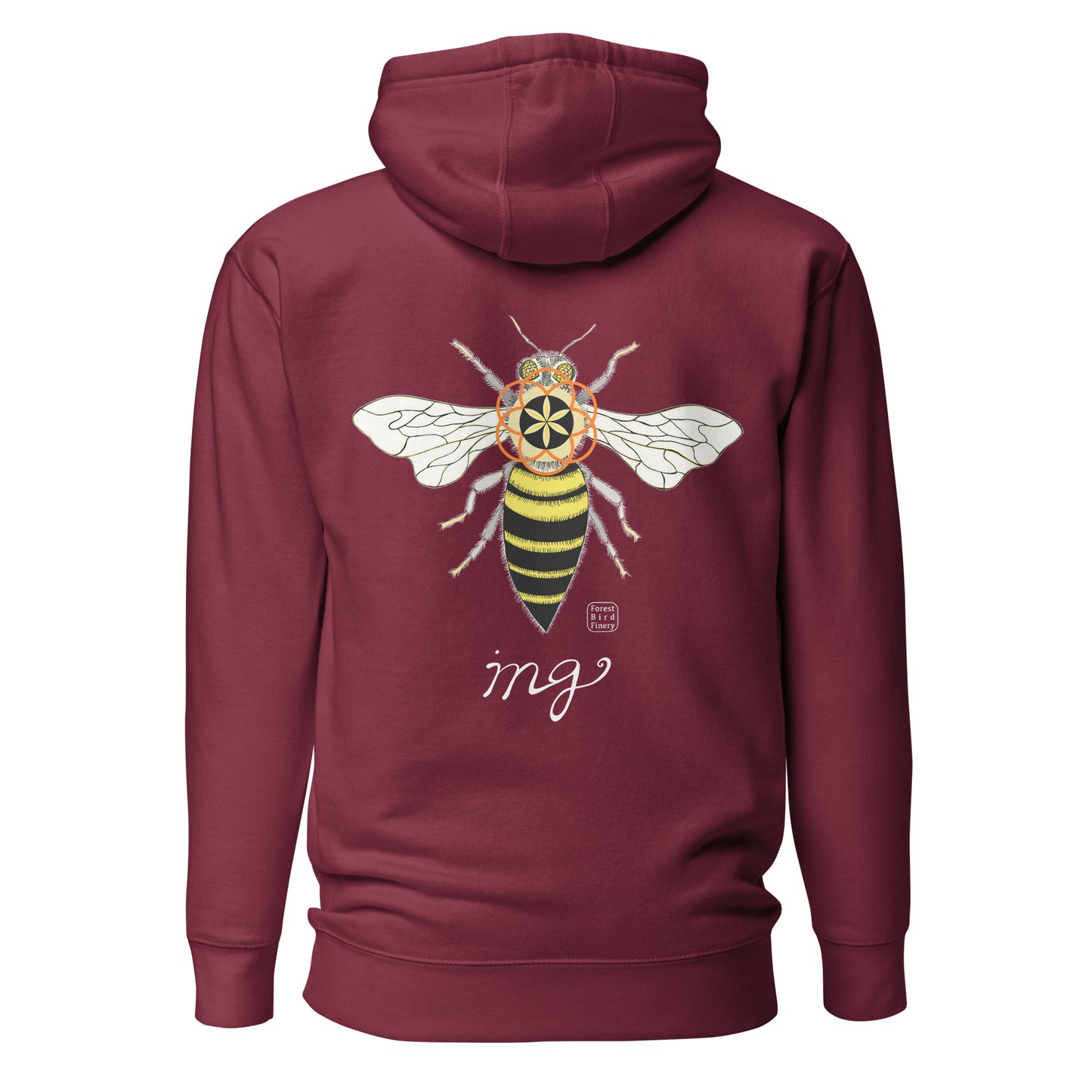 “Bee-ing” unisex everyday comfy hoodie