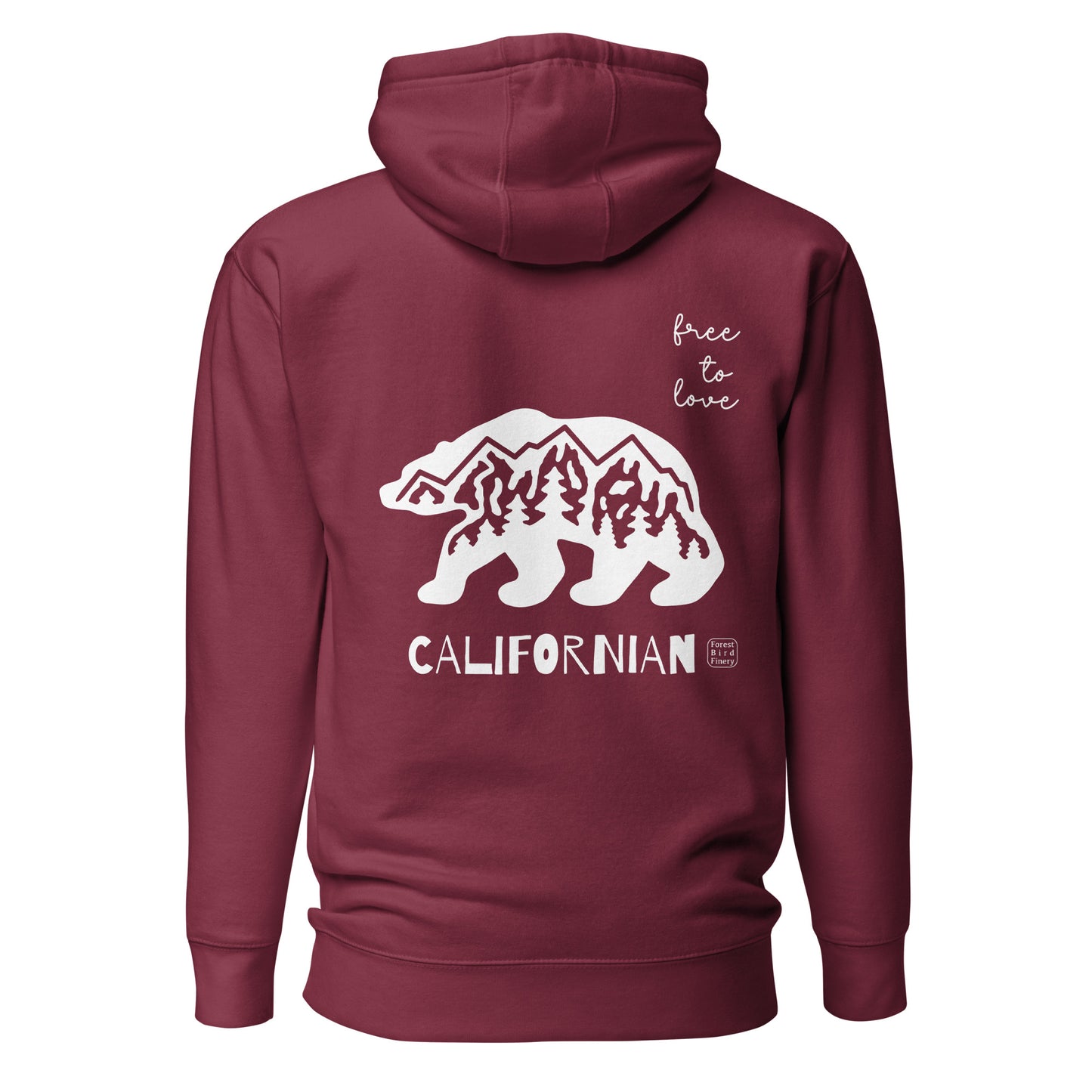 “Californian” unisex everyday comfy hoodie