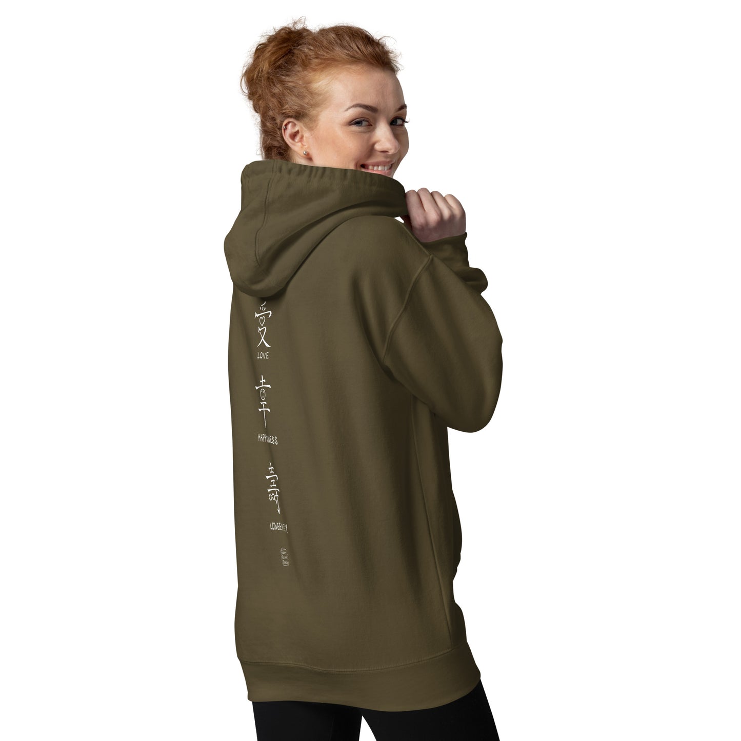 “3 Treasures” unisex everyday comfy hoodie