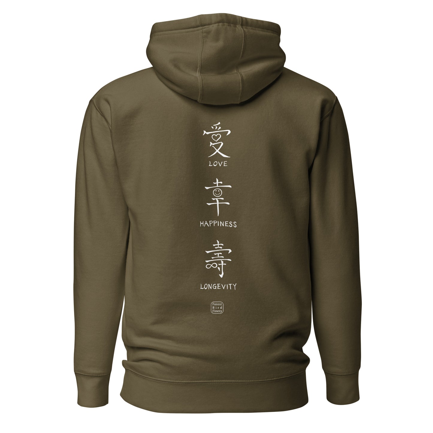 “3 Treasures” unisex everyday comfy hoodie