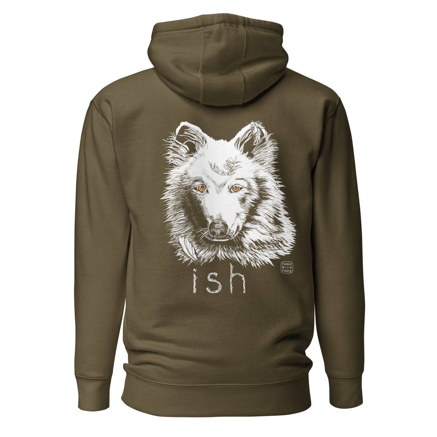 “Wolf-ish” unisex everyday comfy hoodie