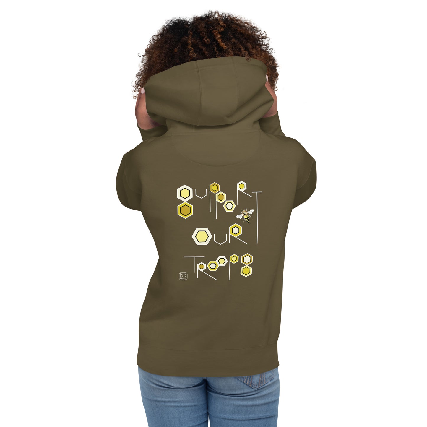 “Troops” unisex everyday comfy hoodie