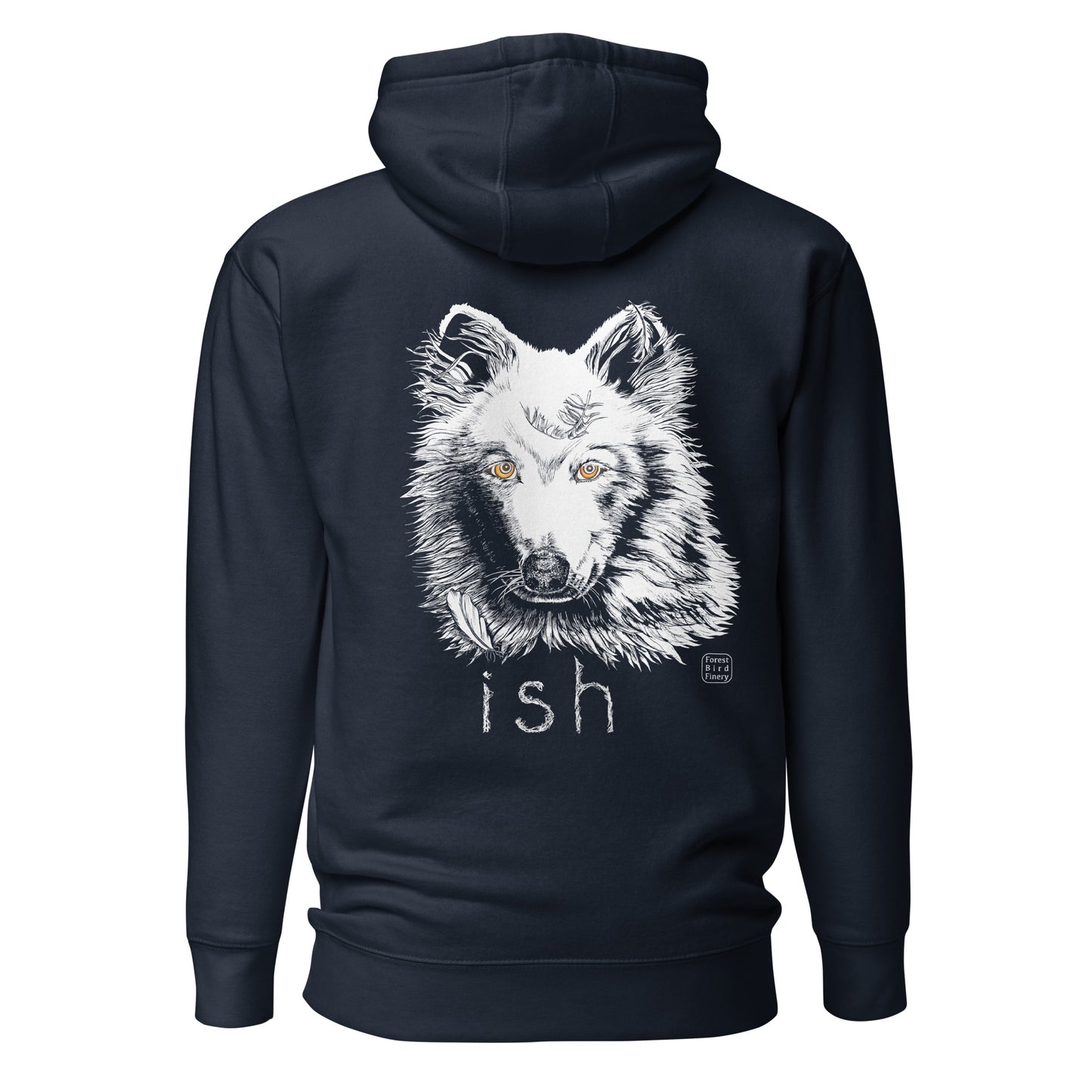 “Wolf-ish” unisex everyday comfy hoodie