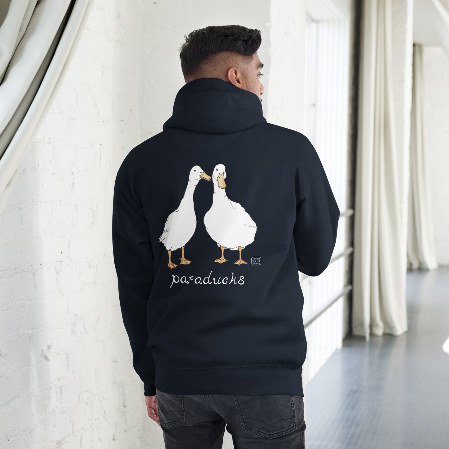 “Paraducks” unisex everyday comfy hoodie