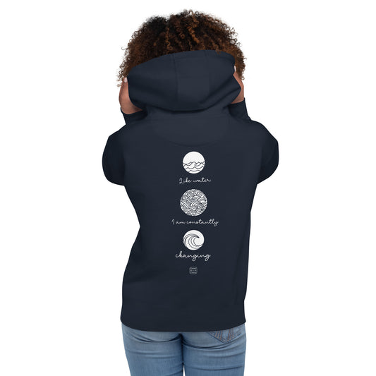 “Element: Water” unisex everyday comfy hoodie